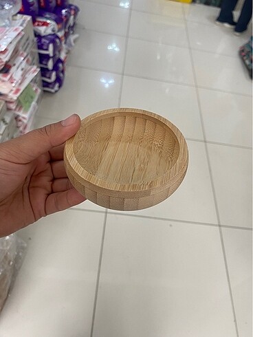 Bambu ahşap kase 6 adet