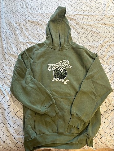 yeşil hoodie