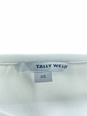 xs Beden beyaz Renk Tally Weijl Gömlek %70 İndirimli.