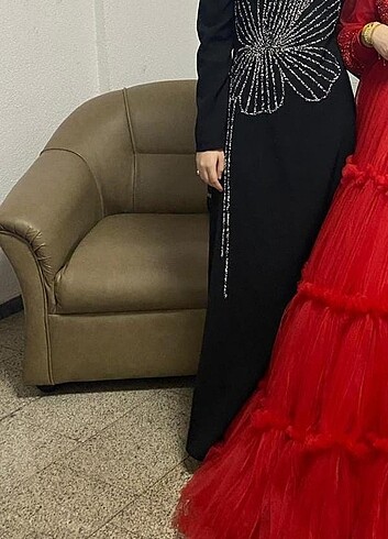 Siyah nursema abiye 