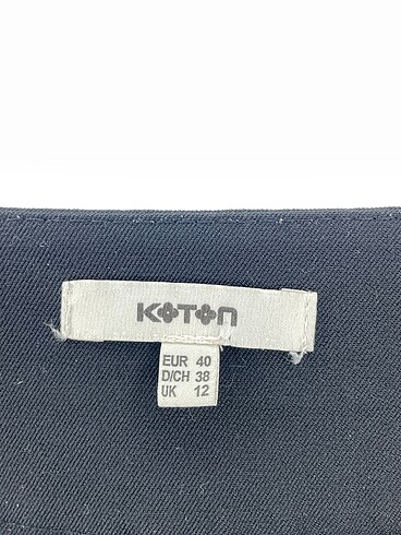 40 Beden siyah Renk Koton Kumaş Pantolon %70 İndirimli.