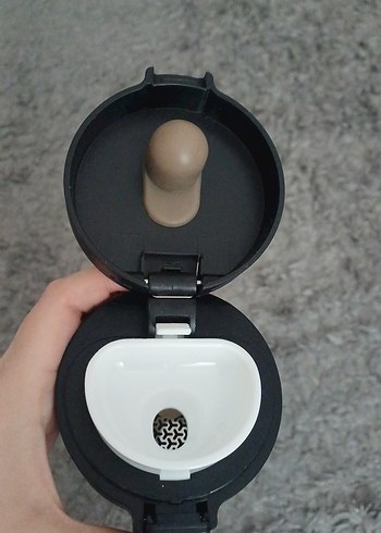 Siyah 380ml Termos Bardak - Görsel 5