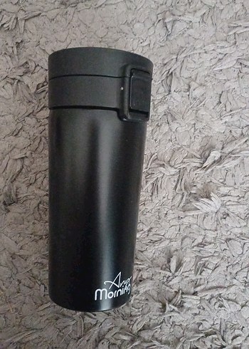 Siyah 380ml Termos Bardak - Görsel 4