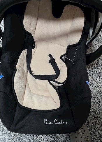 Pierre Cardin Siyah Bebek Oto Koltuğu - Görsel 2