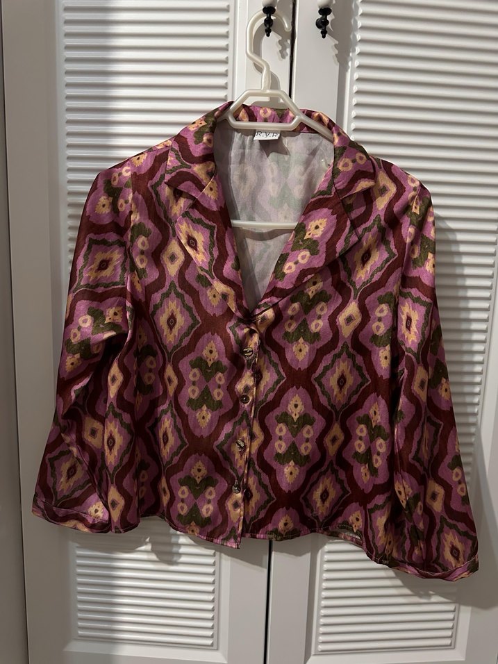 Bordo Bohem Salaş ikili takım - Görsel 2