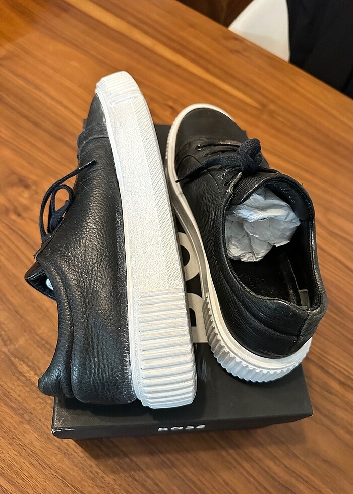 NETWORK deri siyah erkek ayakkabı - Görsel 3