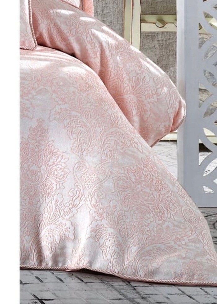 Elart pudra yatak örtüsü king size - Görsel 2