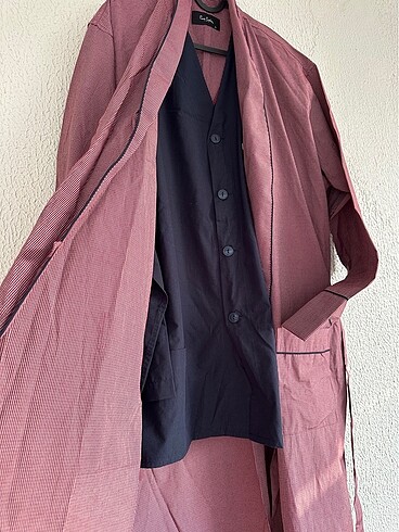l Beden Pierre cardin L sabahlıklı erkek pijama takımı
