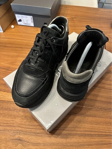 Hotiç siyah erkek günlük ayakkabı - Görsel 5