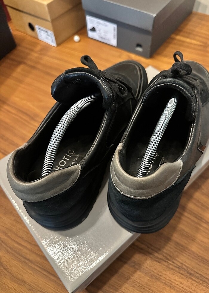 Hotiç siyah erkek günlük ayakkabı - Görsel 3