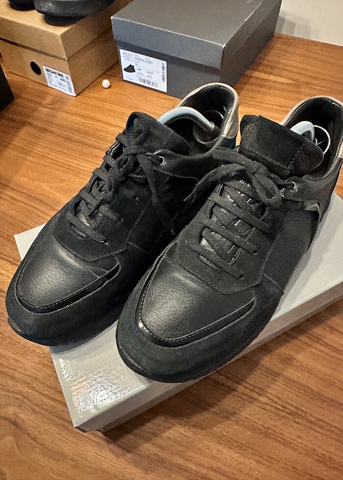 Hotiç siyah erkek günlük ayakkabı - Görsel 4