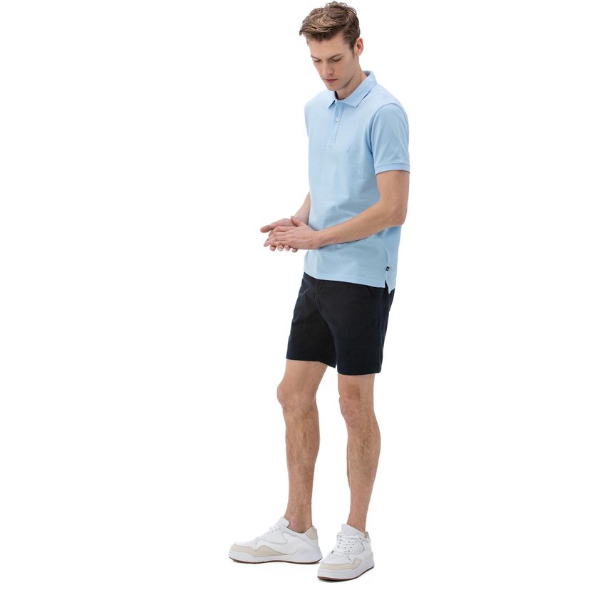 NAUTICA ERKEK SLIM FIT BERMUDA LACİVERT ŞORT - Görsel 2