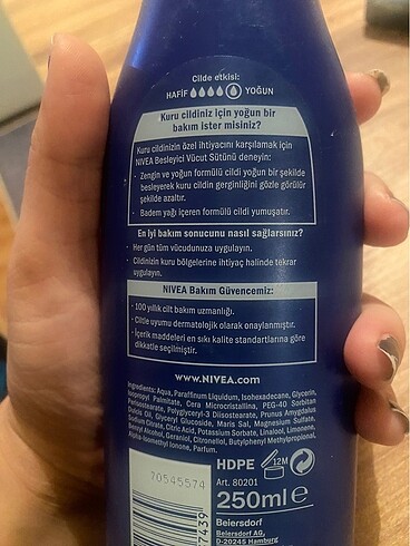 Nivea NİVEA VÜCUT SÜTÜ