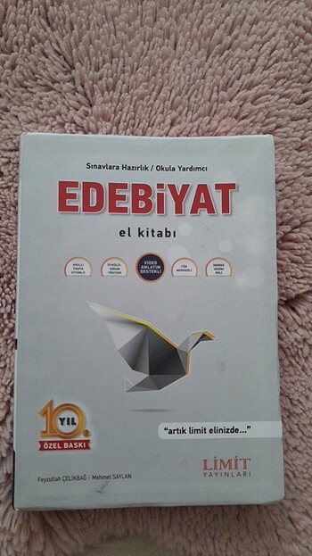 AYT EDEBİYAT EL KİTABI LİMİT Yanında deneme hediye