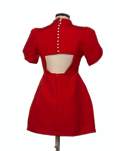 s Beden Vintage Love Kısa Elbise %70 İndirimli.