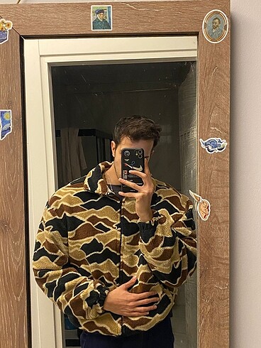 l Beden Unisex Peluş Ceket