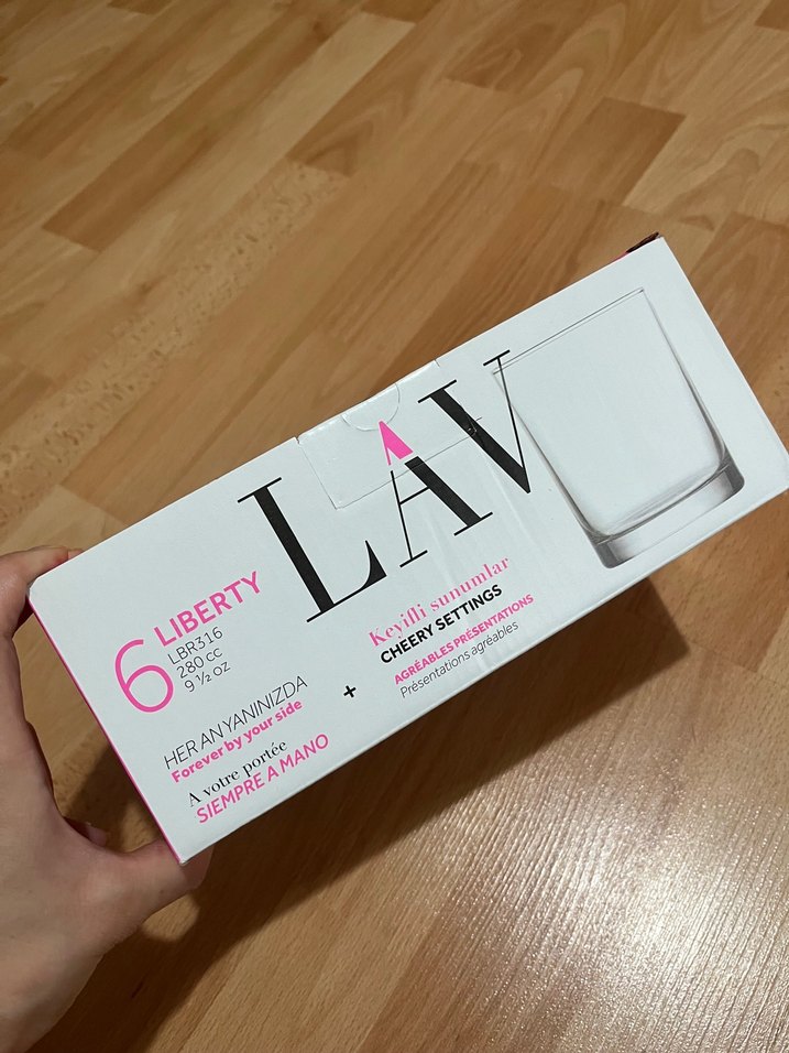 LAV Liberty 6'lı Viski Bardağı Seti - Görsel 4