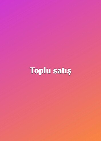 Toplu satış