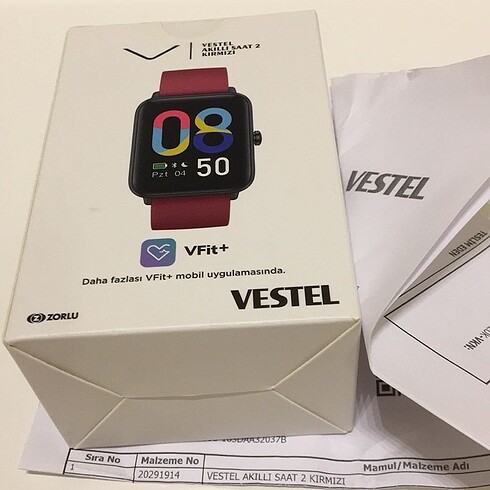 Vestel 2.nesil akıllı saat