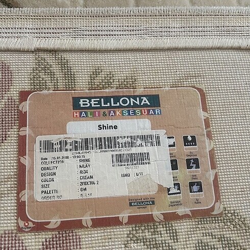Beden Bellona 6 m2 halı