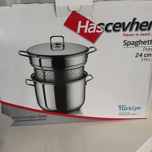 Beden çeşitli Renk Hascevher çelik makarna süzgeçi