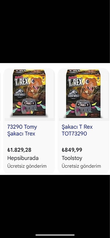 Şakacı T.Rex Kutu Oyunu Oyuncak