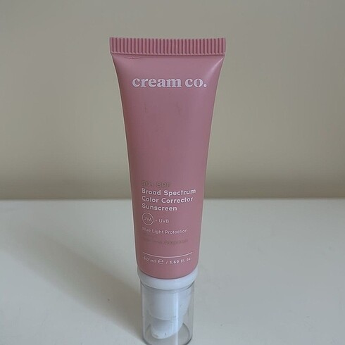 Cream Co. CC Renkli Güneş Kremi