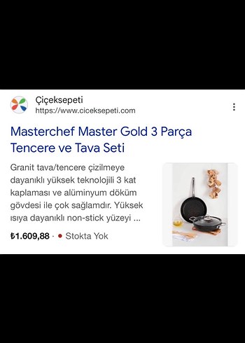 Diğer Siyah Granit Tava