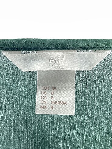 38 Beden yeşil Renk H&M Bluz %70 İndirimli.
