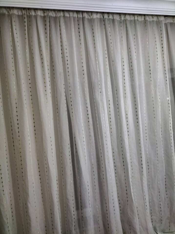 2 tane ...Nakışlı Beyaz Perde - Görsel 4