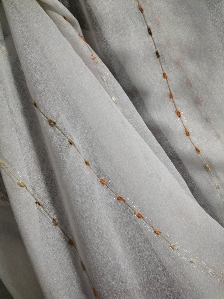 2 tane ...Nakışlı Beyaz Perde - Görsel 2