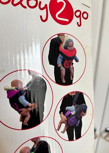 Baby2go Gri 4 Yönlü Bebek Kanguru - Görsel 10