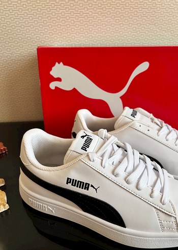 36 Beden Orijinal Puma Smash Buck Beyaz