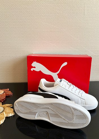36 Beden beyaz Renk Orijinal Puma Smash Buck Beyaz