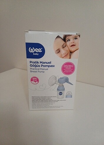 Wee baby pratik Manuel göğüs pompası