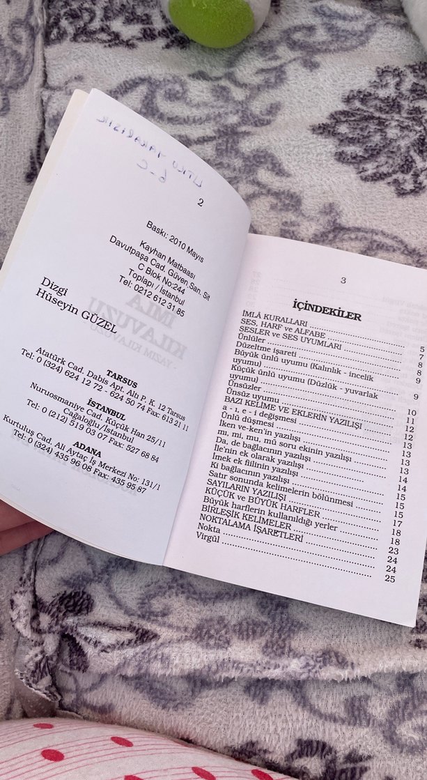 İmlâ Kılavuzu Yazım Kitabı - Görsel 2