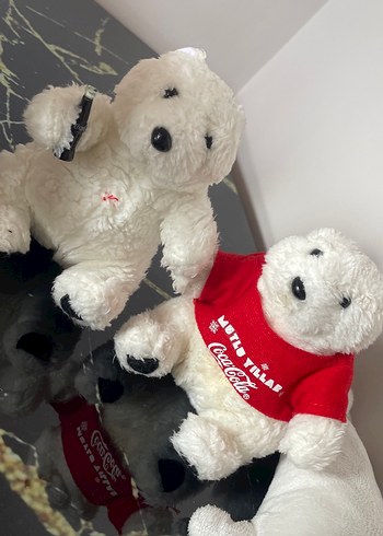 Beyaz Peluş Oyuncak Seti - Görsel 3