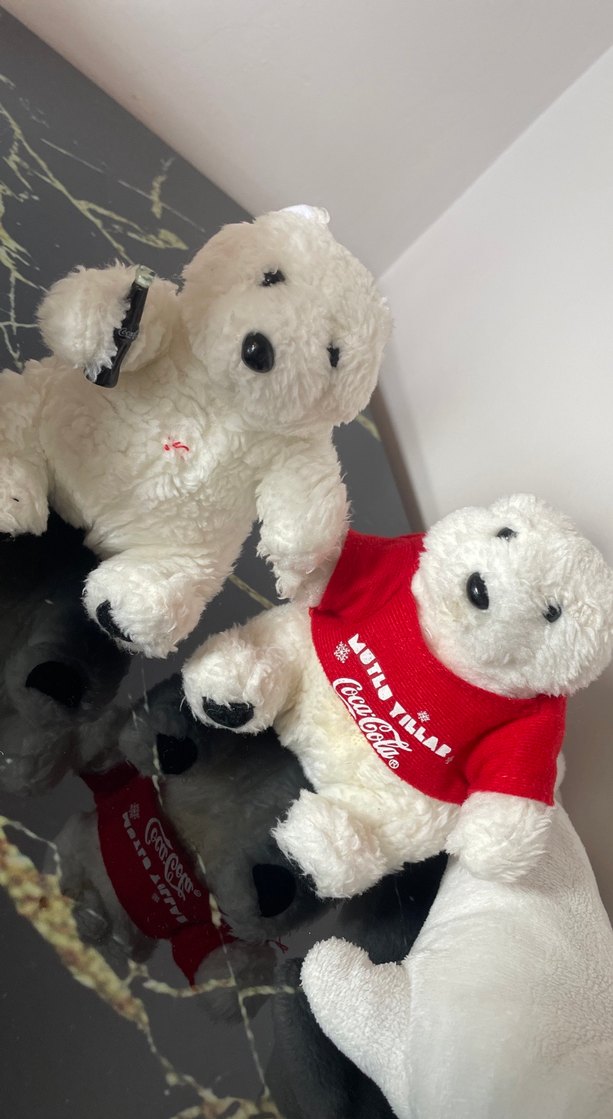 Beyaz Peluş Oyuncak Seti - Görsel 3