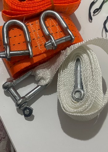 Turuncu Araba Çekme Halatı - Görsel 4