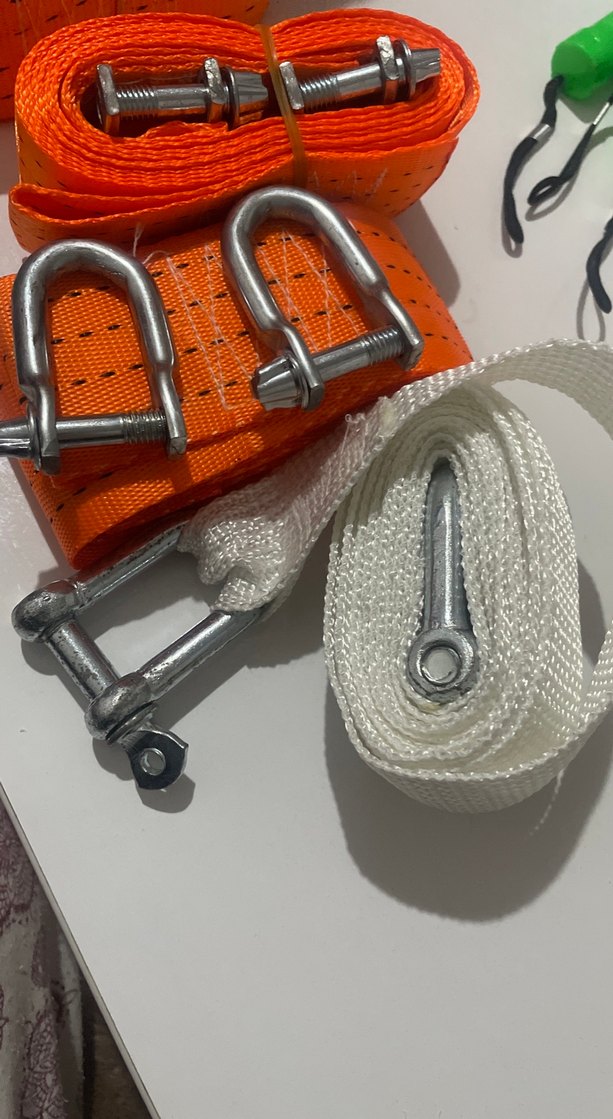 Turuncu Araba Çekme Halatı - Görsel 4