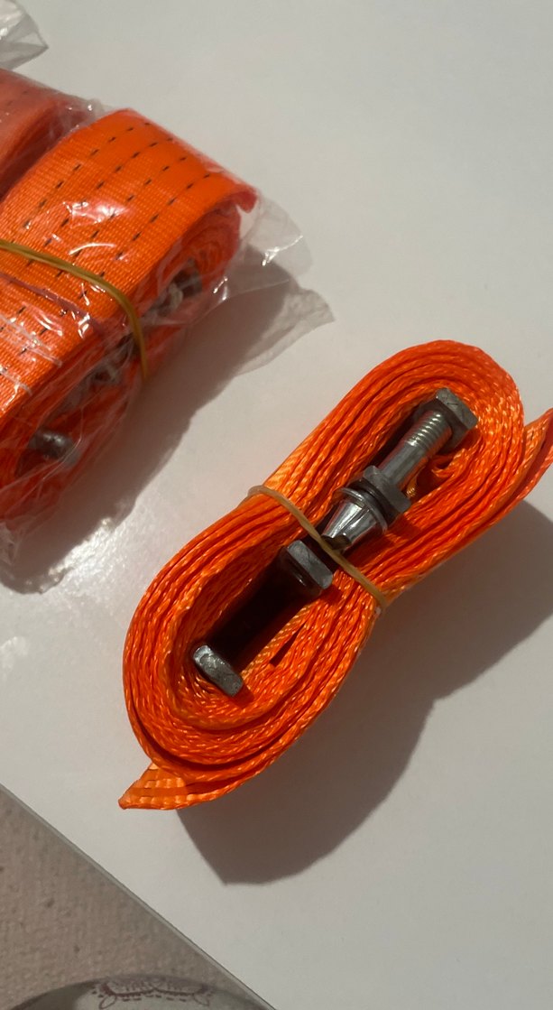 Turuncu Araba Çekme Halatı - Görsel 3