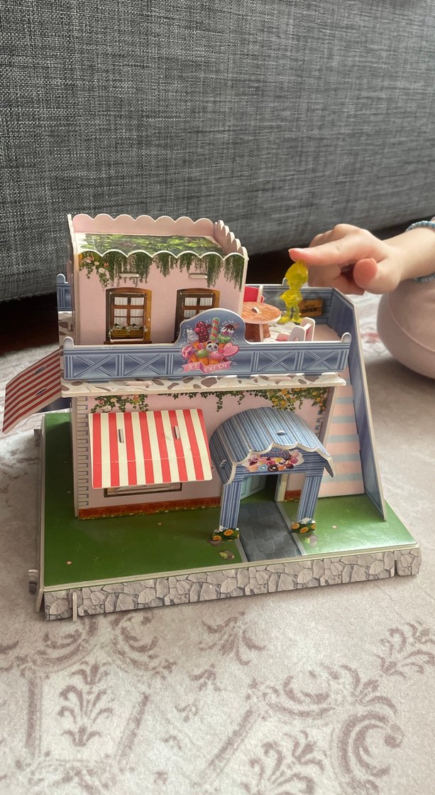 3D puzzle ev kendin yap ev - Görsel 2