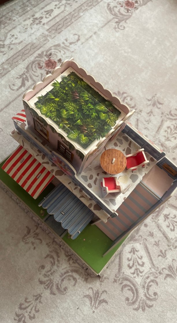 3D puzzle ev kendin yap ev - Görsel 3