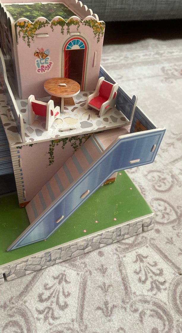 3D puzzle ev kendin yap ev - Görsel 5