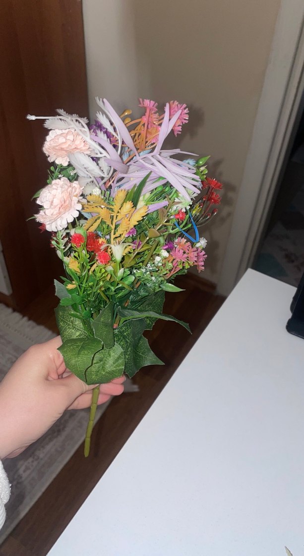 Plastik Çiçek Seti - Görsel 2