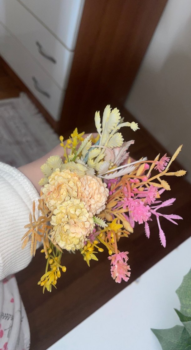 Plastik Çiçek Seti - Görsel 5