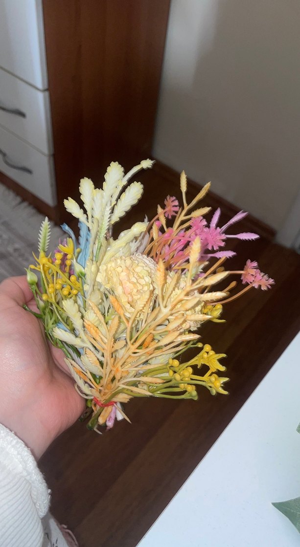 Plastik Çiçek Seti - Görsel 4