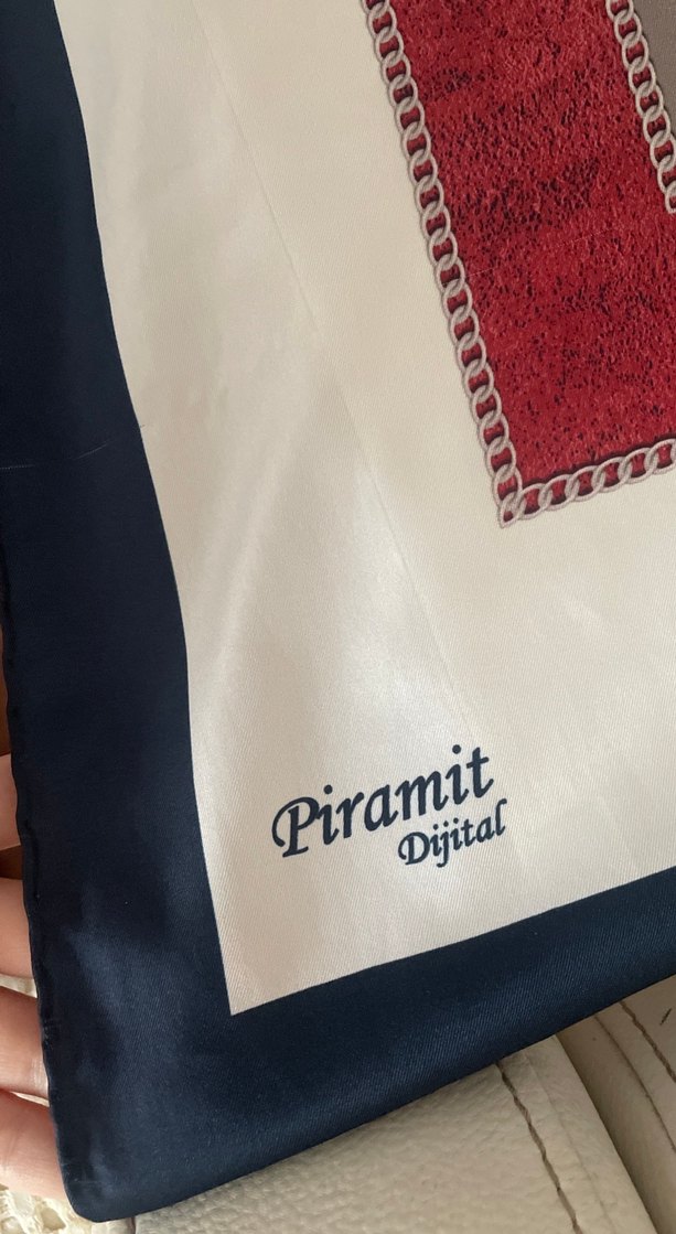 Bohem Çok Renkli Desenli Eşarp - Görsel 2