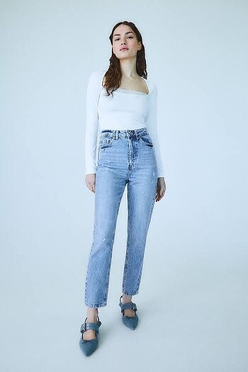 Stradivarius mom jean