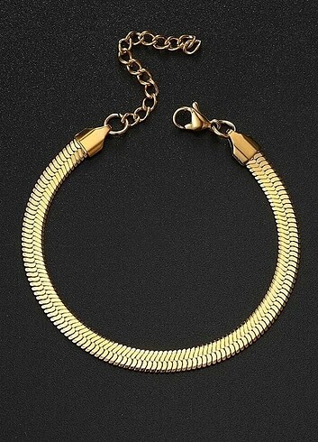 Çelik Gold İtalyan Bileklik 